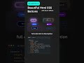 Beautiful Html CSS Buttons#coding #htmlcss #learnhtml5andcss3