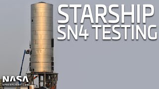 Abort: Starship SN4 Static Fire Attempt From SpaceX's Boca Chica Launch Site