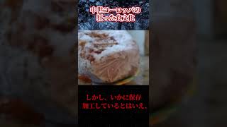 【歴史】中世ヨーロッパの狂った食文化　#Shorts #雑学 #考察 #歴史