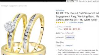 Diamond Wedding Ring Trio Review