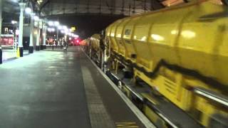 Freightliner 66511 TnT 66507 With Thrash And Tones Passing through Newcastle Central station.