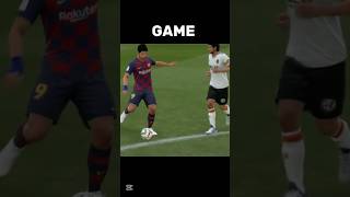 Suarez Goal Recreated in FIFA #fifa  #fifa19 #eafc #fc24 #football #gaming #shorts