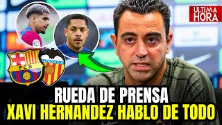 🚨ÚLTIMA HORA!  XAVI HERNÁNDEZ HABLÓ DE TODO, TOMÓ A TODOS POR SORPRESA (NOTICIAS DEL FC BARCELONA )