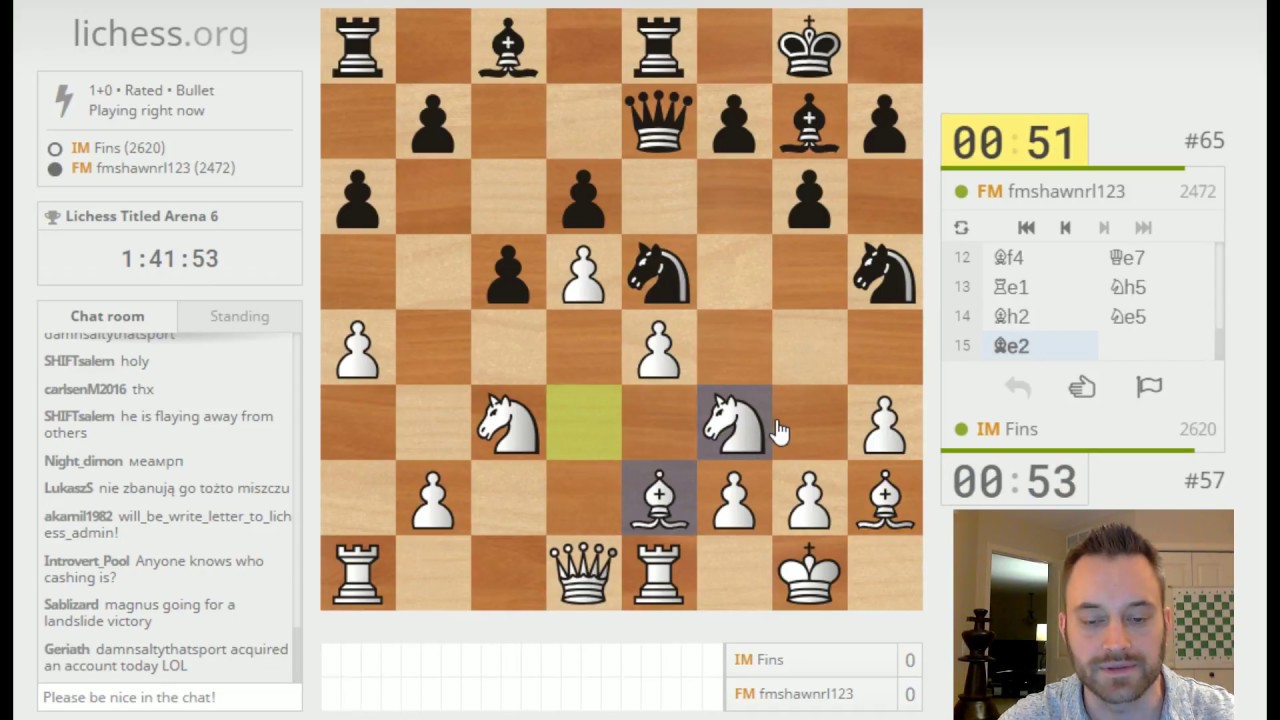 Lichess Titled Arena Aug 4 2018 Youtube