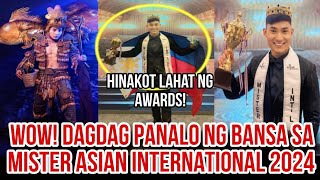 CONGRATS! Philippines Winner sa Mister Asian International 2024 Afred Natividad at Hakot Awards