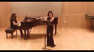 Chia-Wei Yeh Flute Recital - Works by Telemann | Feld | Sancan | Schoenfeld | Saint-Saëns