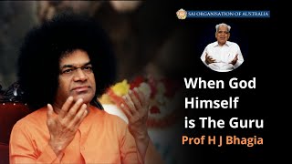 When God Himself is The Guru | Talk by Prof H J Bhagia | #Satsang