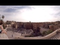 360 video: View from Spanish Steps, Rome, Italy