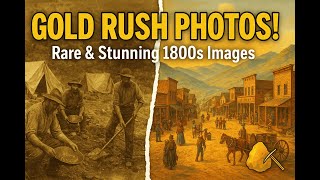 25 Fascinating Photos And Illustrations From Gold Rushes | 25 RARE old Photos of the GOLD RUSH