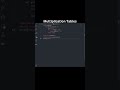 Multiplication Table Generator in Python 🐍 #coding #python
