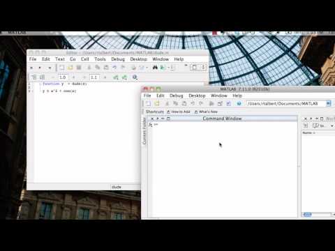 Function M-Files in MATLAB Function M-Files in MATLAB