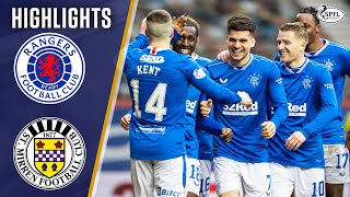Rangers 3-0 St Mirren | Rangers Secure Premiership Title! | Scottish Premiership