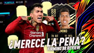 ¿DC o MCO? FIRMINO 88 IF REVIEW ¿MERECE LA PENA? FIFA 21 ULTIMATE TEAM