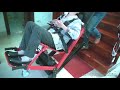 non emergency electric powered patient transferring chair stretcher by stairs