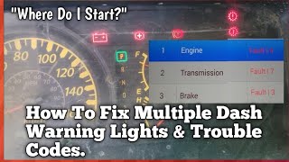 How To Fix Reset Multiple Warning Light On Dashboard While Driving Easy How To Fix Reset Multiple Warning Light On Dashboard While Driving Easy