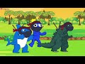 몬스터 스쿨 연못에 들어간 몸이 불편한 반려 오리 rainbow friends babies 재미있는 2d 모션 만화