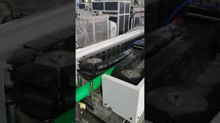 DWC pipe machine 75mm double wall plastic corruagted pipe making machine factory direct sale