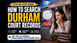 How to search Durham court records