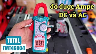 Ampe kìm Total TMT46004...ĐO ĐƯỢC DÒNG DC/AC và rất nhiều chức năng khác