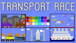 The REMAKE  of Transport Race (by Algodoo)