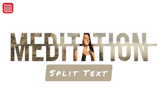 Split Text Effects YouTube Intro (InShot Tutorial)
