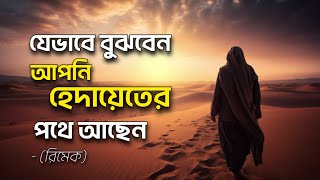 কিভাবে বুঝবেন আপনি হেদায়েতের উপর আছেন। - রিমেক।