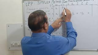 LPP -SIMPLEX METHOD. pure minimization problem.