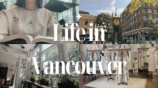 留学生の日常vlog　~Life in Vancouver~ |勉強|海外カフェ|海外古着