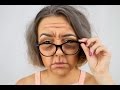 Old Lady Makeup Look - MINI TUTORIAL Old Lady Makeup Look - MINI TUTORIAL