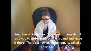 Keep Your School Clean PSA
