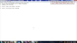 Omron CX-Programmer Function Block with Structured Text Tutorial