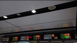 【更新後】仙台駅 在来線 2階 東 改札口 発車標（4K）