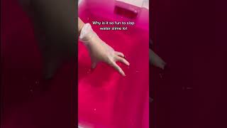 My thoughts while filming this water slime 💦momoslimes.com restocks every Sunday at 5pm est💕 #asmr