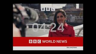 BBC World News (South Asia) | Continuity - countdown - intro | 2023.04.06, 5AM BST