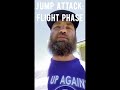 jump attack—flight phase