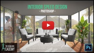 Speed Design of Sun Room - Interior Design Board by the Design Cure