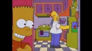 inocente palomita LOS SIMPSONS