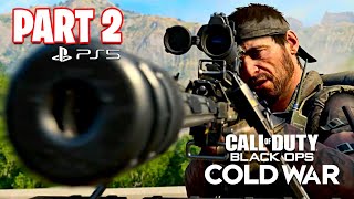 Call of Duty: Black Ops Cold War PS5 Campaign Gameplay Walkthrough, Part 2! (All Ending)