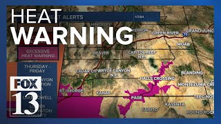 'Dangerously hot' temperatures to blanket southern Utah