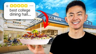 I tried the BEST college dining hall