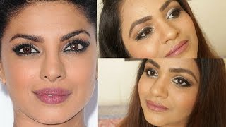 Priyanka Chopra Oscars  Inspired Makeup Tutorial|Priyanka Makeup Tutorial|Priyanka Bollywood 😊👌