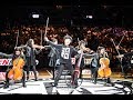 Joyous String Ensemble Wows Audience in NBA Game