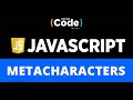 Metacharacters In JavaScript | JavaScript Regular Expression Tutorial | JavaScript | SimpliCode