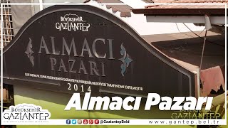 GAZİANTEP'İN ESKİ ÇARŞILARINDAN ALMACI PAZARI