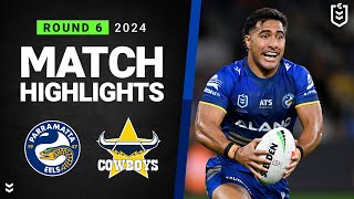 NRL 2024 | Eels v Cowboys | Match Highlights
