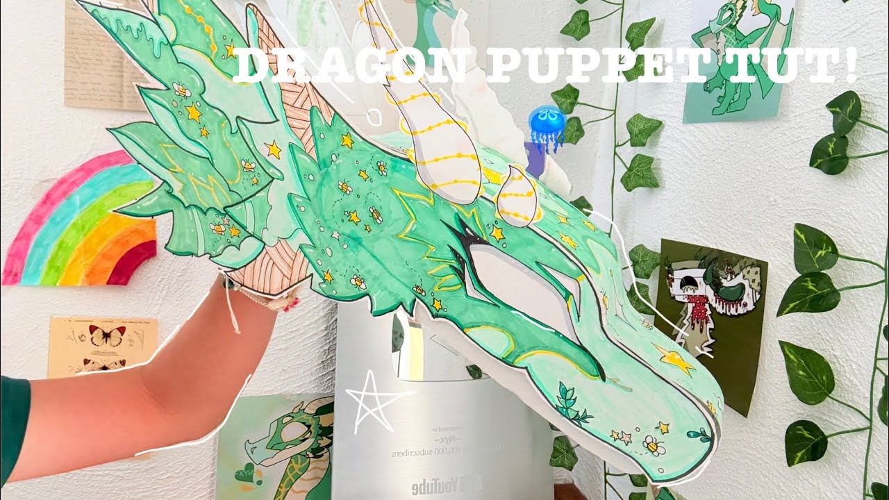 How I Make Dragon Puppets рџєјрџ ќ Youtube