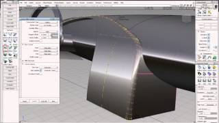 Alias Automotive 2014 Surface modeling & Class-A surfacing - Multi-Surface Fillet tool