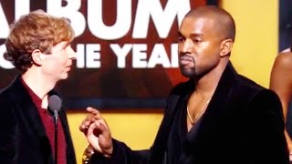 Kanye West Interrupts Beck At The Grammys 2015