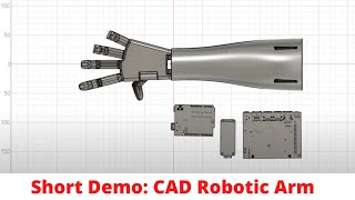 Robotic Arm CAD Design Demo
