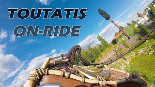 Toutatis POV on ride 4K - Parc Astérix 2024